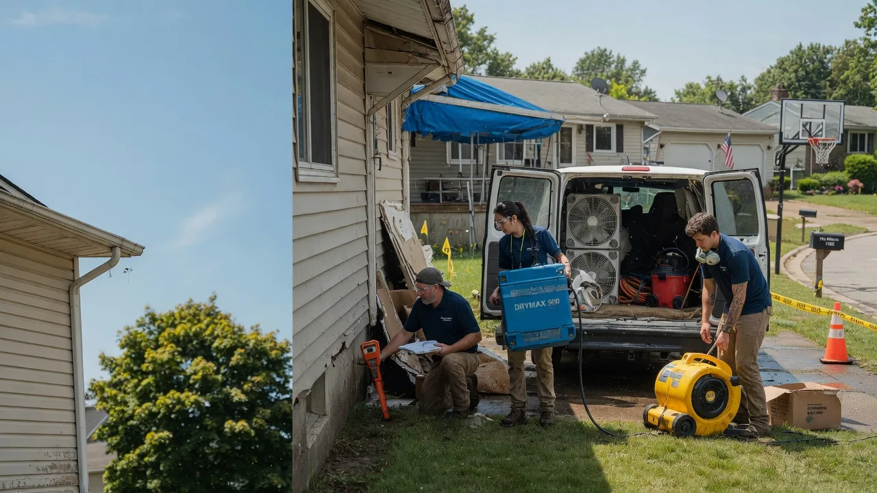 Ceiling Leak Cleanup in Gallagher, WV near me